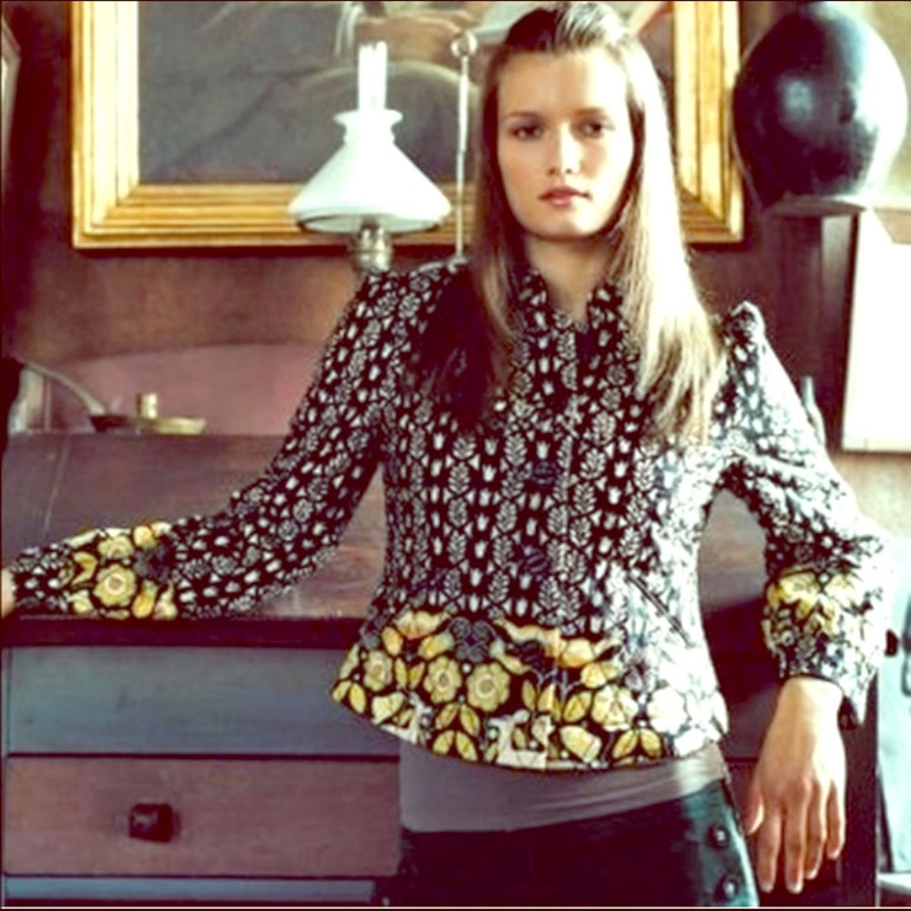 Anthropology Elevenses Quilted Jacket Size 0